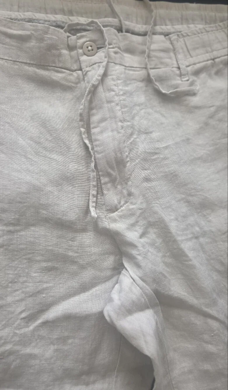 Daniel Cremieux Ivory Pants Men's